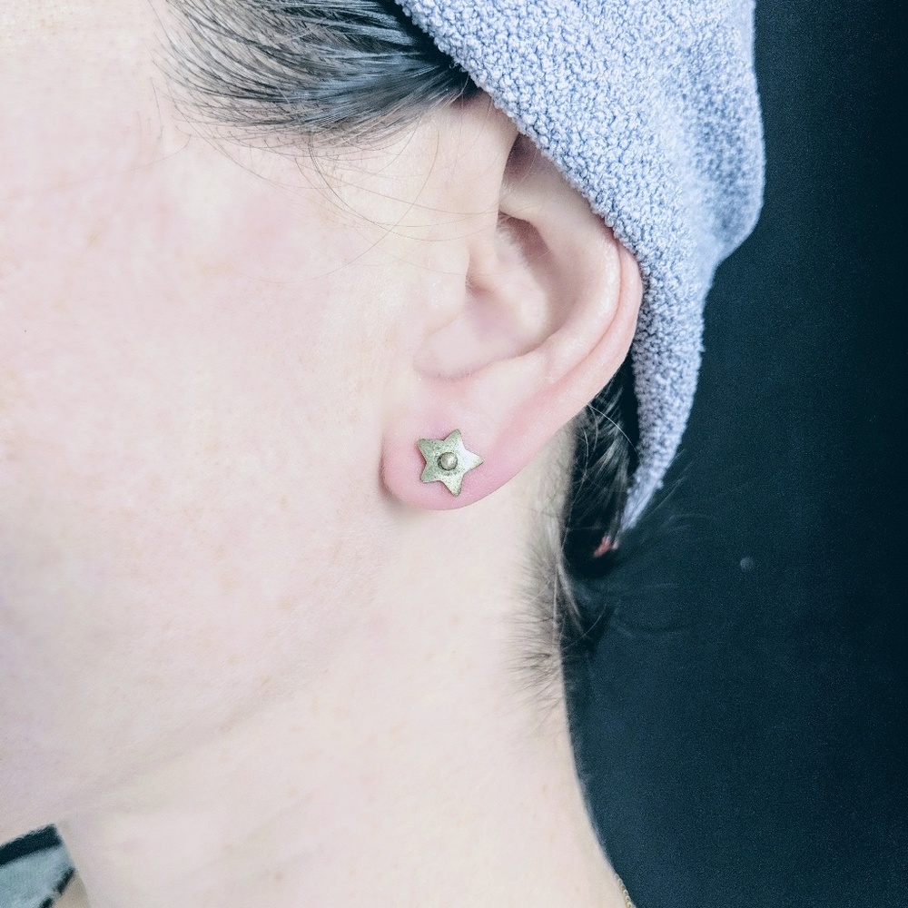 ⭐Vintage Silver Star Earring ⭐